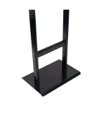 Çift Ayaklı Sac Taban Menü ve Bilgilendirme Panosu B2 700x500 mm Siyah - Görsel 5