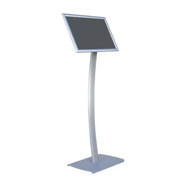 Ojigi Menü ve Bilgilendirme Panosu Eloksal A4 (297x210 mm) Gri