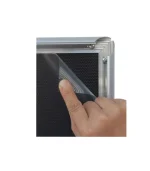Tek Ayaklı Menü ve Bilgilendirme Panosu Eloksal A2 (595x420 mm) Gri - Görsel 6