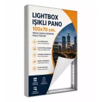 Lightbox Işıklı Pano 100x70 cm.