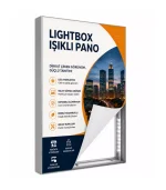 Lightbox Işıklı Pano 70x50 cm.