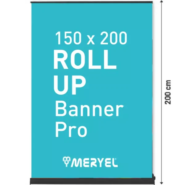 Roll Up Banner Pro 150x200 cm.