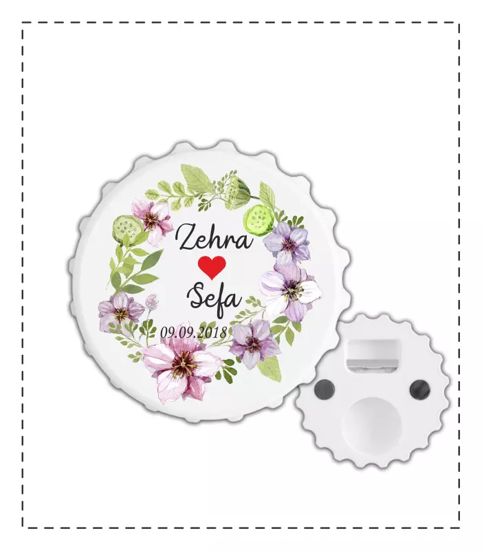 Şişe Kapağı Magnet Açacak MY201