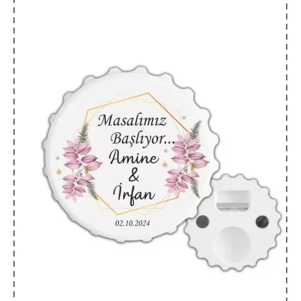 Şişe Kapağı Magnet Açacak MY202