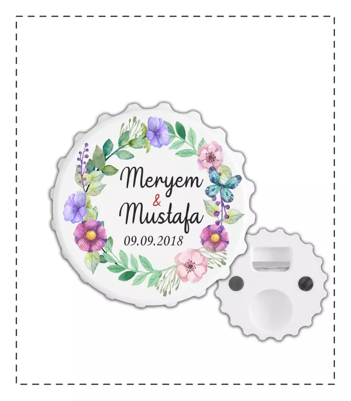 Şişe Kapağı Magnet Açacak MY203