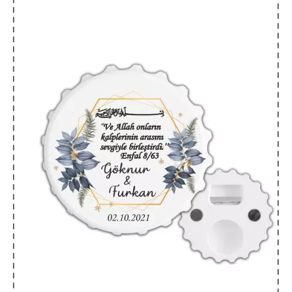 Şişe Kapağı Magnet Açacak MY205