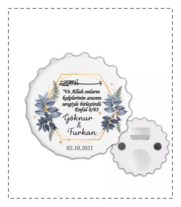 Şişe Kapağı Magnet Açacak MY205 Şişe Kapağı Magnet Açacak MY205