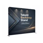 Tekstil Backdrop Stand 200x220cm Düz