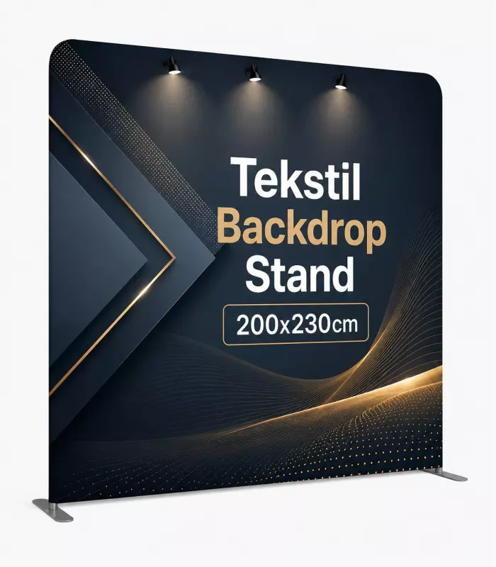 Tekstil Backdrop Stand 200x230cm Düz