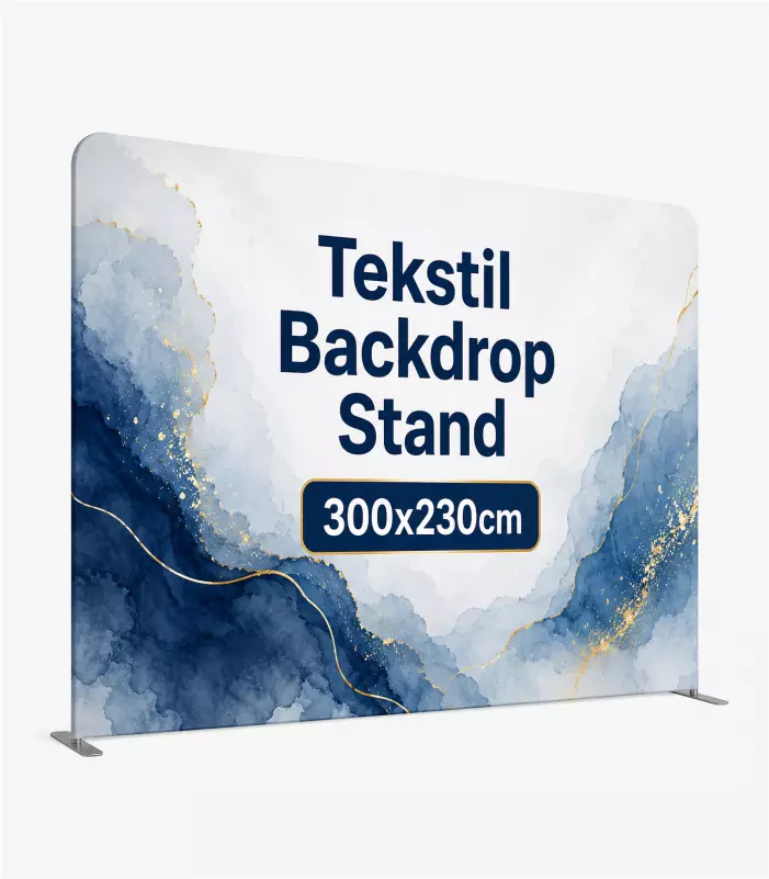 Tekstil Backdrop Stand 300x230cm Düz