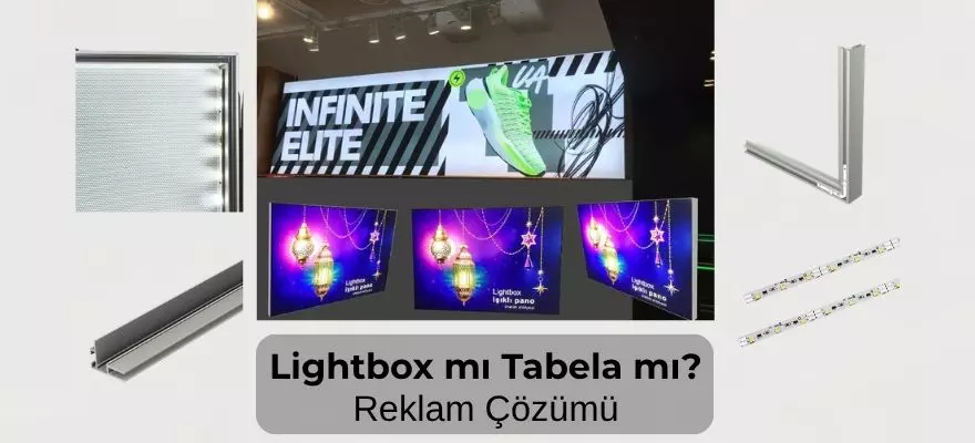 Lightbox mı Tabela mı, İşletmeniz İçin En Doğru Reklam Çözümü Rehberi